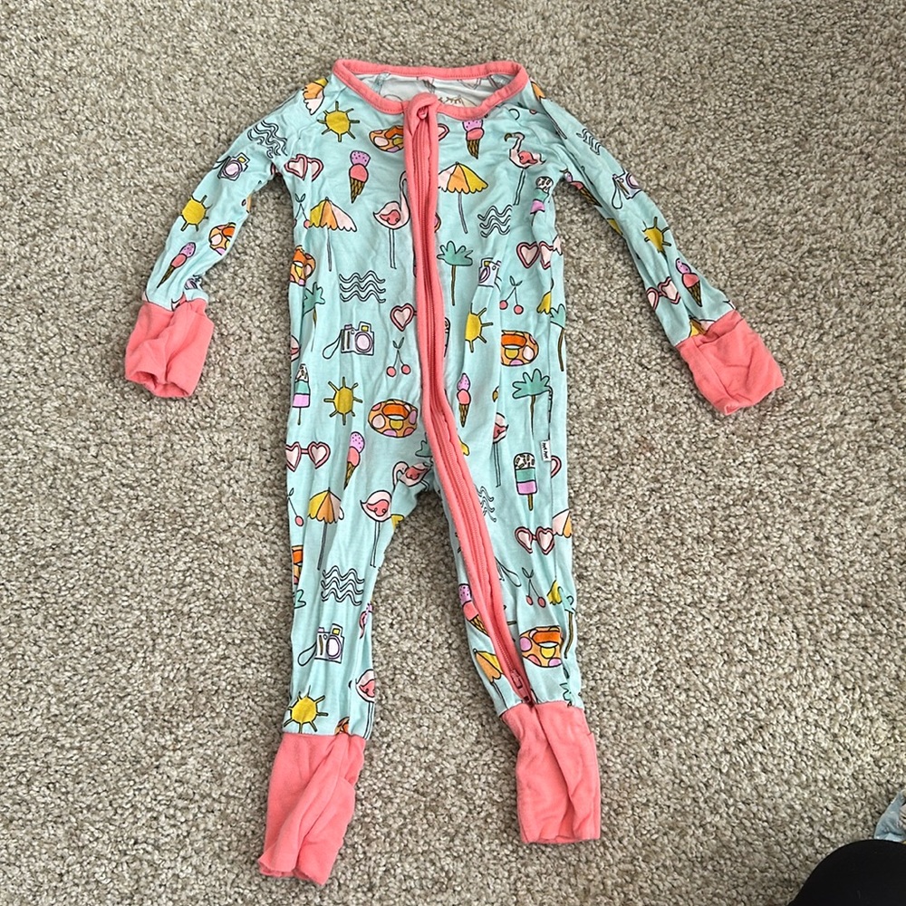 Little Sleepies 0-3 month Zippie